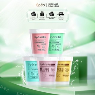 Tẩy tế bào chết da đầu SPES tinh chất muối biển tạo phồng dưỡng ẩm phục hồi tóc 280g