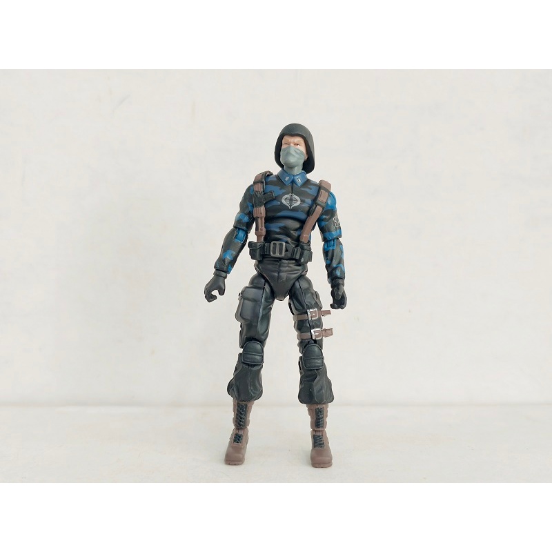 3.75 "Gi Joe Cobra Viper Pilot Mask w / 2 phụ kiện Nhân vật hành động