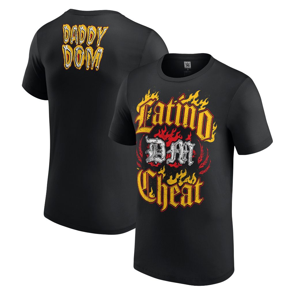 Áo thun nam Dominik Mysterio Latin Cheat
