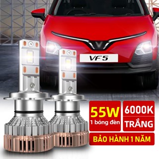 Tuffoo 2 CÁI 【55W  Bóng đèn Cos / đèn pha LED VF5 H7  - Trắng 6000K