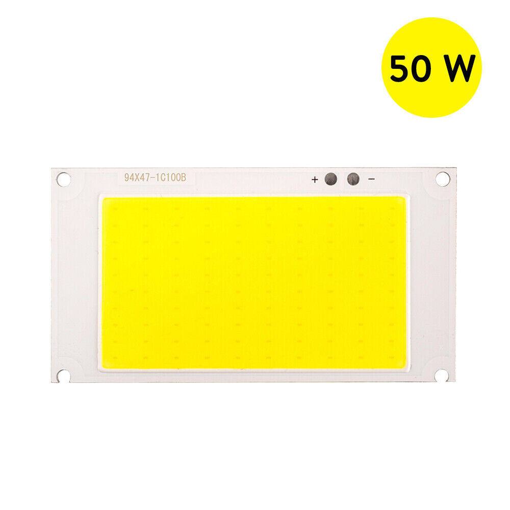Hình Chữ Nhật Led Hạt Cho Đèn DIY Cool White Warm Chip 50W Full Spectrum 9V Bóng Đèn COB / Chip Mini