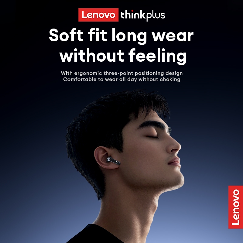 Tai nghe Bluetooth Lenovo XT52 HIFI Độ phân giải cao Chất lượng âm thanh Chơi game có độ trễ thấp có Mic Music | BigBuy360 - bigbuy360.vn