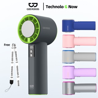 Quạt cầm tay GOOJODOQ 10x Tăng cường sức gió 100 cấp Độ điều chỉnh tốc độ Máy nén lạnh