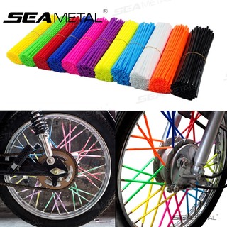 72 cái nan hoa SEAMETALVỏ bảo vệ bánh xe, Thích hợp cho hầu hết các loại xe địa hình, xe máy và xe đạp