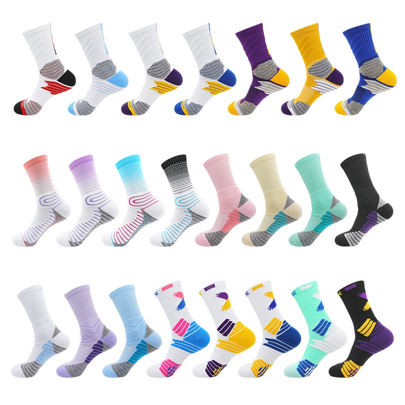 Tất Bóng Rổ Chuyên Nghiệp, Tất Elite, Tất Thể Thao Đáy Khăn, Tất Chạy Bộ, Thể Thao Khác Nhau Thích H