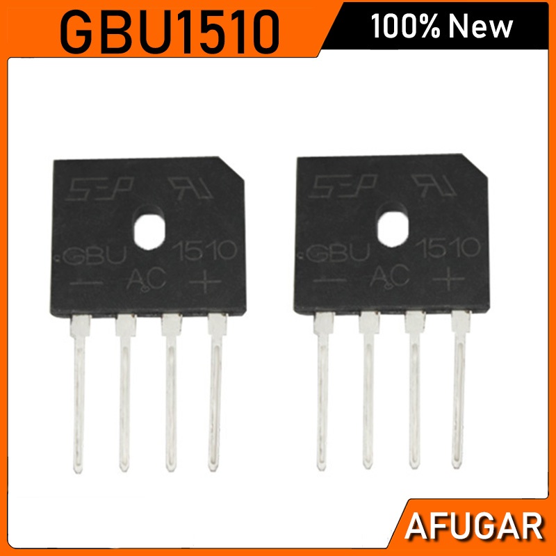 5 Cái / lốc GBU1510 15A 1000V Cầu Chỉnh Lưu Cho Bếp Cảm Ứng