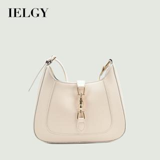 IELGY Túi đeo nách thời trang thủy triều vuông ngang có túi baguette cầm tay phong cách phương Tây cao cấp