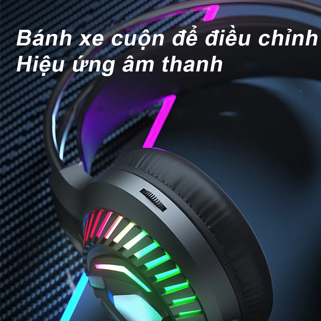 Tai nghe SPRISE M18 có dây có Mic chơi game khử tiếng ồn / Âm trầm nhẹ RGB cho điện thoại, máy tính xách tay, PC, PS4 / 5, Switch | BigBuy360 - bigbuy360.vn