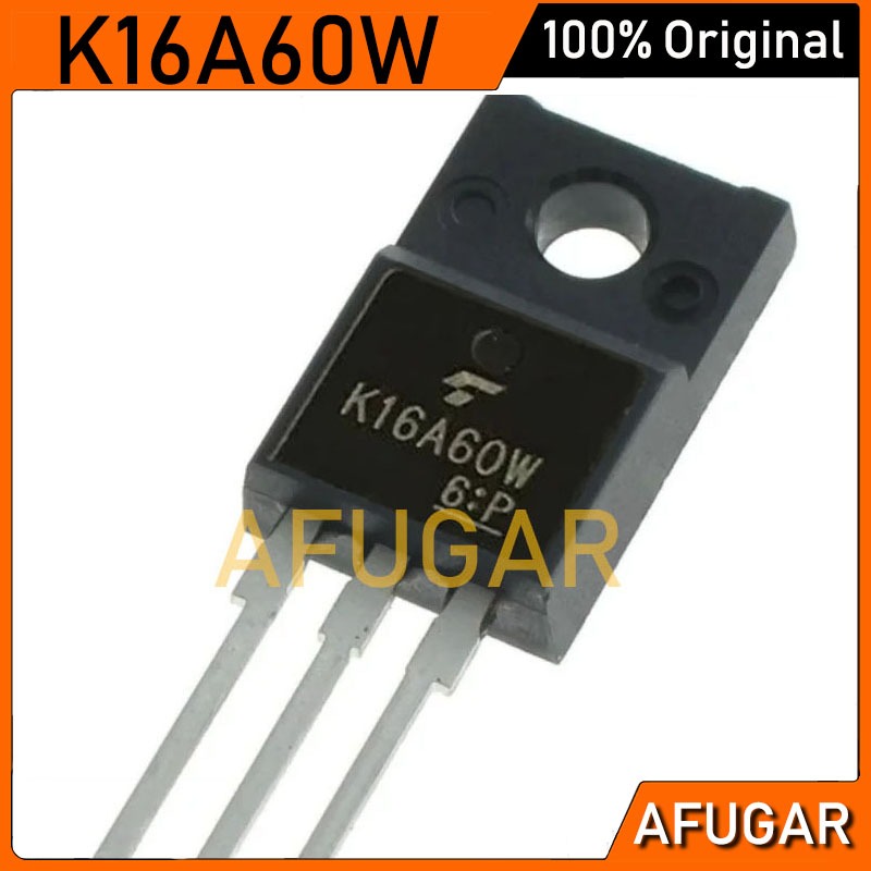 2 CHIẾC K16A60W TO-220 TK16A60W TO-220F 16A / 600V MOSFET Transistor mới nguyên bản