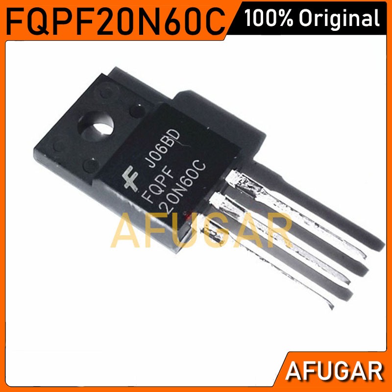 10 Chiếc FQPF20N60C Chính Hãng TO-220F FQPF 20N60 20N60C FQPF20N60 TO-220 20A / 600V N-Channel MOSFE