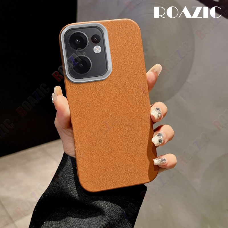 Ốp Điện Thoại Họa Tiết Da PU Mềm Sang Trọng Cho OPPO Reno 13F / OPPO Reno 13F 5G / OPPO Reno 13F 4G 