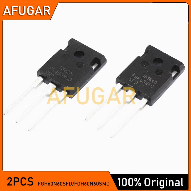 2 CHIẾC FGH60N60 SFD SMD TO247 FGH60N60SFD FGH60N60SMD TO-247 60N60SFD 600V / 60A IGBT Transistor IC