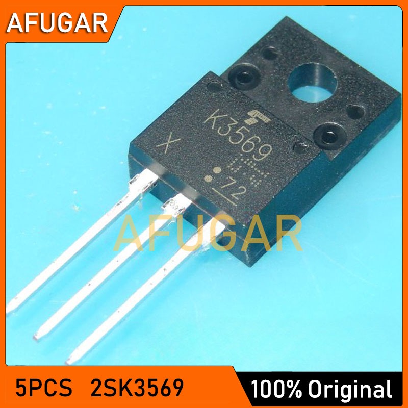 5 CHIẾC 2SK3569 K3569 TO-220F 10A 600V N-kênh MOSFET bóng bán dẫn mới nguyên bản