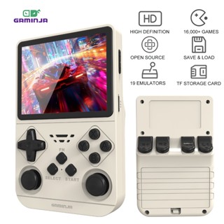 GAMINJA Máy Chơi Game Video Cầm Tay Retro Linux 3.5 Inch Màn Hình IPS 64GB ANS11