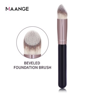 Cọ trang điểm tán nền MAANGE kiểu đầu vát lông mềm không để lại dấu vết 51284