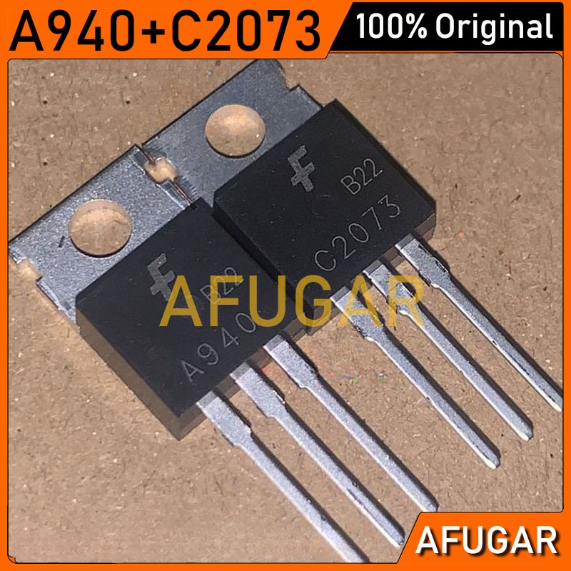(10 Chiếc Mới 10 Cặp 2SA940 + 10 Chiếc 2SC2073) A940 C2073 Cặp Âm Thanh Ống TO220 Chính Hãng pxb8 (+