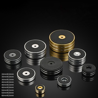 Loa âm thanh Hifi CD Player, hợp kim nhôm, đế cách ly giảm rung, miếng lót chống sốc, chân đế sọc