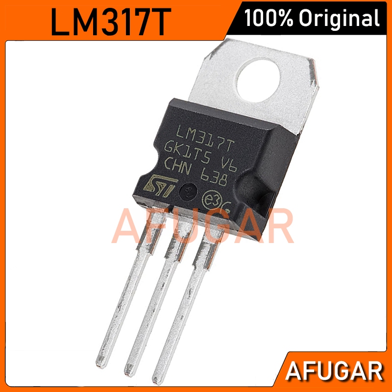 20 Chiếc LM317T Chính Hãng Có Thể Điều Chỉnh 2.2-37V Bộ Điều Chỉnh Điện Áp LM317 LM317t LM 317T TO22