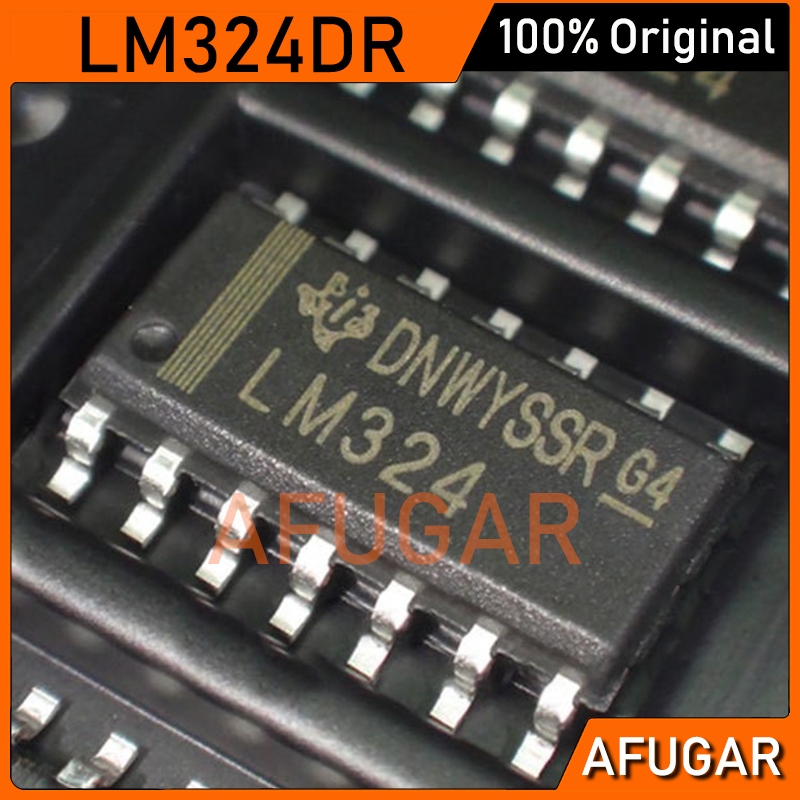 10 Chiếc LM324 SOP-14 LM324DR 324 SOP14 Bốn Bộ khuếch đại hoạt động Mới Chính hãng
