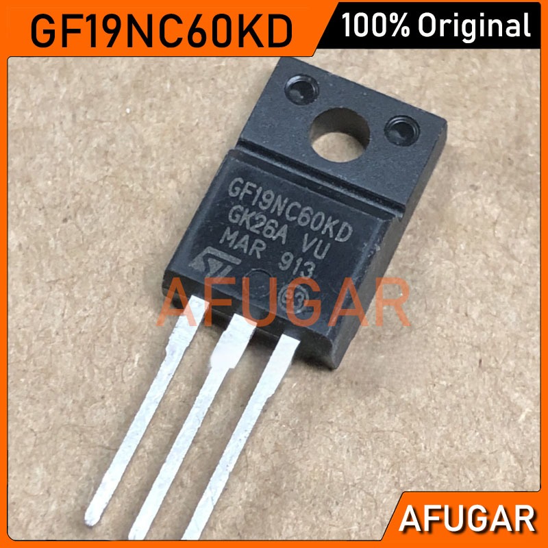 5 Chiếc GF19NC60KD Chính Hãng Mới Nhập Khẩu TO-220F 19NC60 Ống Công Tắc Nguồn Điện Đóng Gói Biến Tần