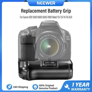  Tay cầm pin thay thế Neewer BG-E8 cho máy ảnh Canon EOS 550D 600D 650D 700D   Rebel T2i T3i T4i T5i SLR 