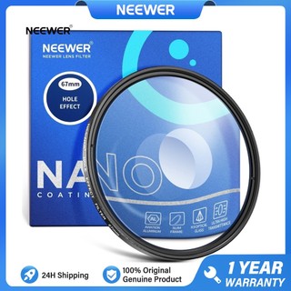  Neewer Bộ lọc ống kính máy ảnh kính lăng kính Halo xoắn ốc 67mm có hiệu ứng tròn 