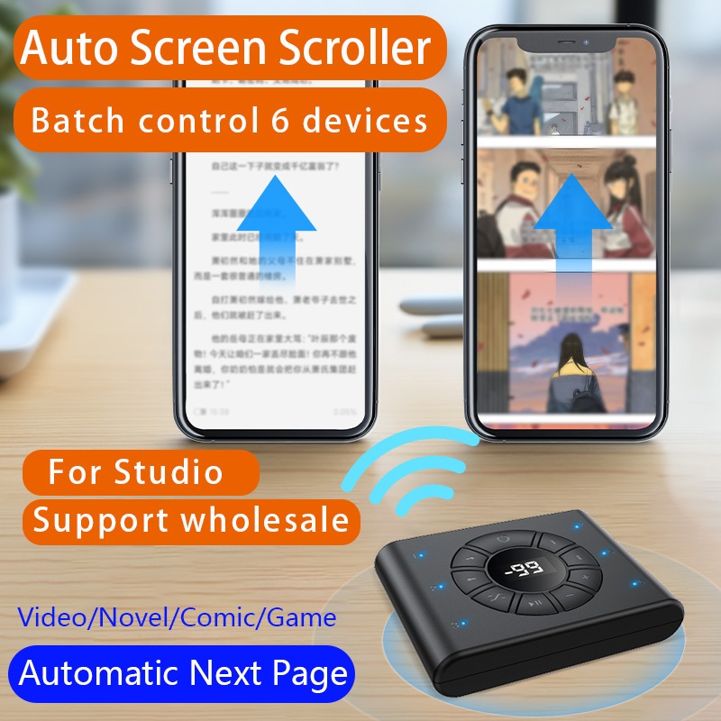 Cuộn dây tự động Bluetooth không dây cho studio - Điều khiển tối đa 6 điện thoại, Tốc độ có thể điều