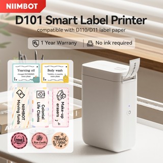 Niimbot Máy in nhãn D101 không cần mực dùng cho văn phòng gia đình + Giấy nhãn (12-25mm)