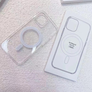 [Siêu Mỏng] Sanptoch Cho Vỏ Điện Thoại Trong Suốt Magneti Crystal Cho iPhone 16 / 14 / 13 / 12 Pro Max Vỏ PC Trong Suốt Chống Vàng Cho iPhone 15 14 Plus Vỏ Bảo Vệ Mỏng & Nhẹ Casi