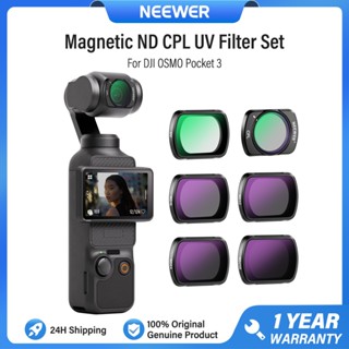 Bộ lọc UV ND CPL từ tính NEEWER 6 gói cho DJI OSMO Pocket 3
