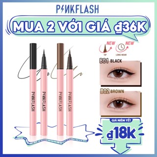 Bút kẻ mắt PINKFLASH chống thấm nước lâu phai lên màu chuẩn 0.8g