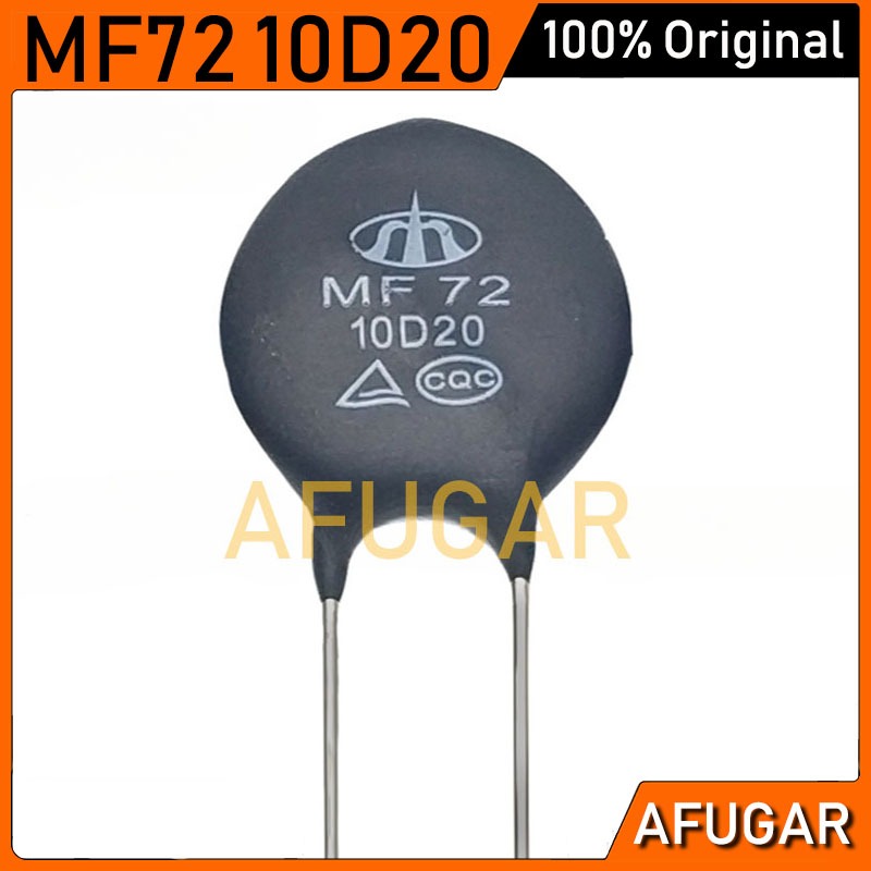 5 Chiếc Điện Trở NTC MF72 10D20 10D-20 10R Nhiệt Điện Trở Đường Kính 20mm Mới Ban Đầu