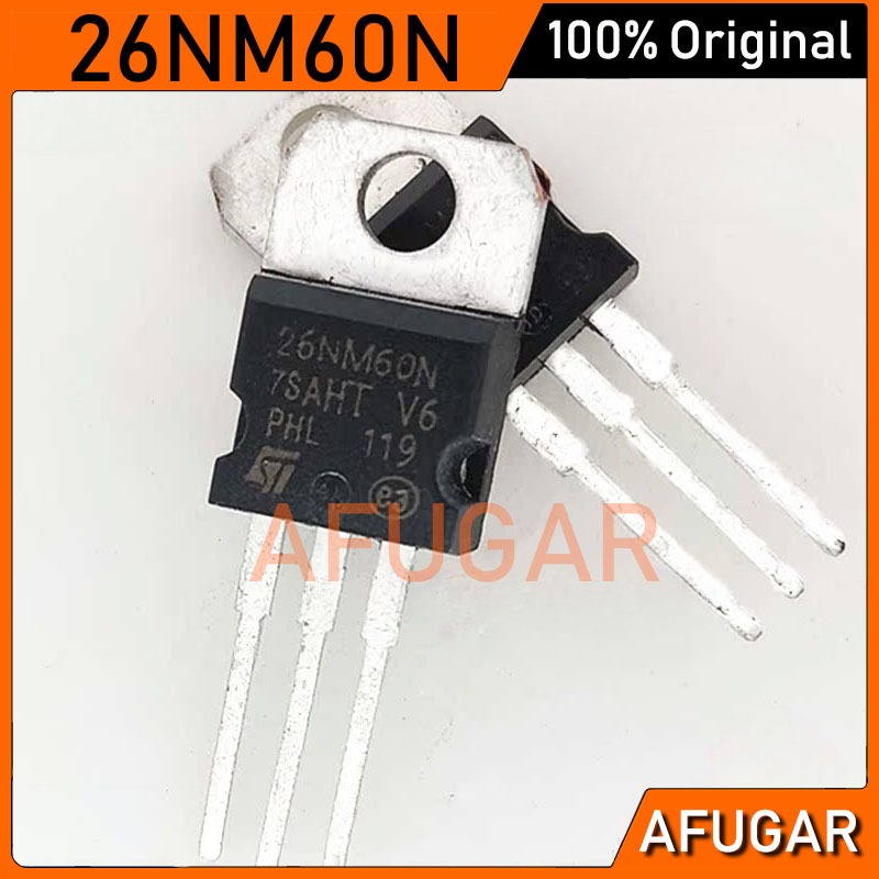 5 Chiếc STP26NM60N TO-220 26NM60N TO220 20A / 600V N-kênh MOSFET Transistor Mới Chính Hãng