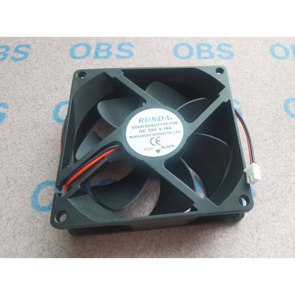 Quạt làm mát máy hàn Runda RS9225B24VH-A 9225 24V 0.25A / 0.32A