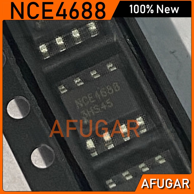 10 CÁI NCE4688 SOP8 NCE 4688 N4688 SOP-8 60V / 6.3A -60V / -5A N và P-Channel Power MOSFET IC gốc mớ
