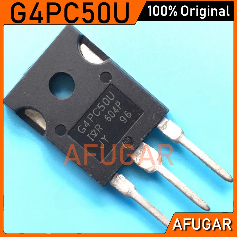 3 CHIẾC G4PC50U Ban Đầu TO-247 IRG4PC50U TO247 55A / 600V Bóng Bán Dẫn IGBT