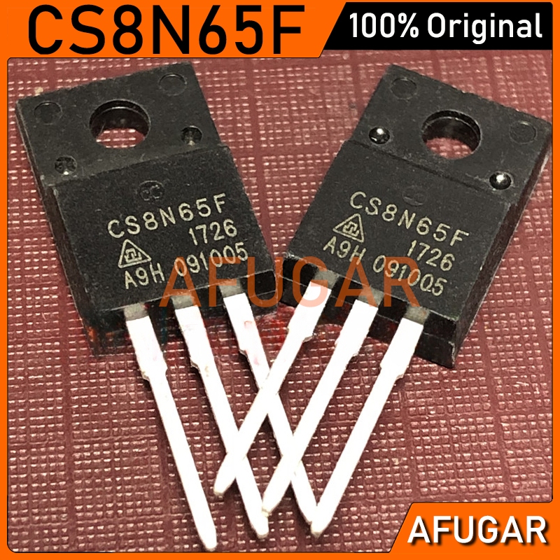 10 Chiếc Chính Hãng CS8N65F TO-220F CS8N65FA9H 8N65F 8N65 TO220F 8A / 650V N-channel MOSFET Transist