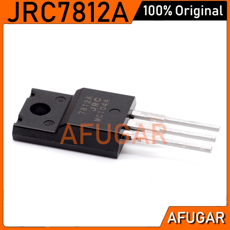 5 Cái Chính Hãng JRC7812A Nhập Khẩu Nhật Bản Chính Hãng NJM7812FA Bộ Điều Chỉnh Điện Áp Ba Đầu Cuối 