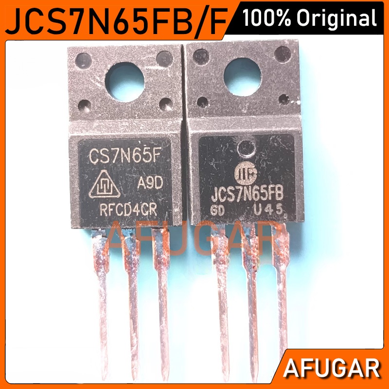 5 Chiếc Chính Hãng JCS7N65FB CS7N65F TO-220F JCS7N65 7N65 TO220F 7A / 650V MOSFET Transistor IC
