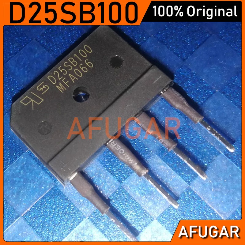 2 Chiếc D25SB100 Chính Hãng 25A 1000V Lò Điện Từ Chuyên Dụng Chỉnh Lưu Cầu Cầu Phẳng Cầu Ngăn Xếp