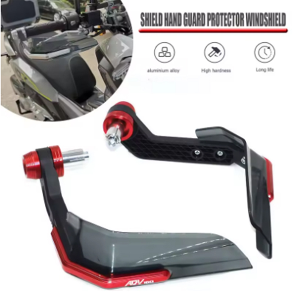 Dành Cho Xe HONDA ADV160 ADV 160 2024 Tay Lái Xe Máy Handguard Tay Lá Chắn Kính Chắn Gió Tay Cầm Bảo