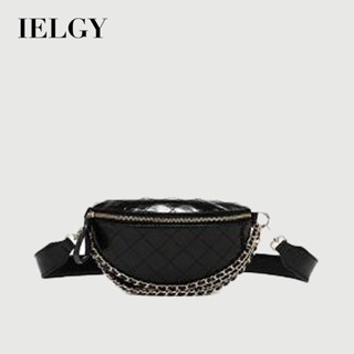 IELGY Nữ hương thơm nhỏ hình thoi dây chuyền túi ngực dây đeo vai rộng túi đeo vai