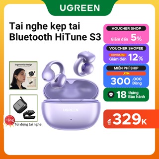 Tai Nghe Bluetooth 5.4 UGREEN S3 Thiết Kế Kẹp Tai, Âm Thanh Mở Tai, Tích Hợp Thoại HD & Khử Tiếng Ồn Khi Gọi, Dành Cho Thể Thao, Chống nước IPX5 và Thời gian phát lên đến 7,5 giờ