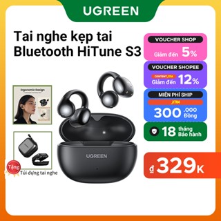 Tai Nghe Bluetooth 5.4 UGREEN S3 Thiết Kế Kẹp Tai, Âm Thanh Mở Tai, Tích Hợp Thoại HD & Khử Tiếng Ồn Khi Gọi, Dành Cho Thể Thao, Chống nước IPX5 và Thời gian phát lên đến 7,5 giờ