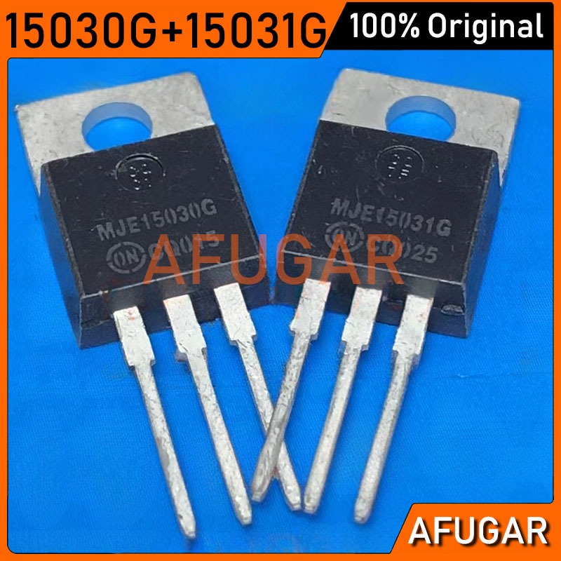 4 2 Cặp Original MJE15030G MJE15031G TO-220 (2 Cái MJE15030 + 2 Cái MJE15031) TO220 Ống khuếch đại â