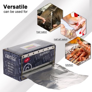 Thuốc Nhuộm Tóc Đùi Giấy Bạc Bóng Phiên Bản Dày Có Thể Xoắn Và Gấp Đa Năng Và Được Sử Dụng Để Loại Bỏ Giáp Thiếc Lá