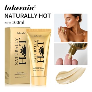 Kem nhuộm da nâu tự nhiên dạng lotion Lakerain 100ml