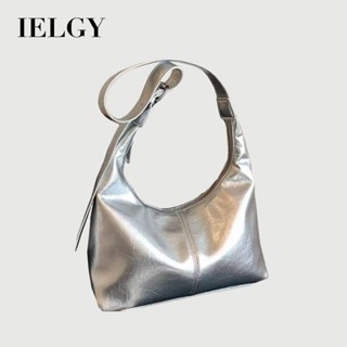 IELGY Phiên Bản Hàn Quốc Nữ Bạc Da Mềm Dung Tích Lớn Túi Tote Đeo Ngang Hợp Thời Trang Túi Nách Một Vai