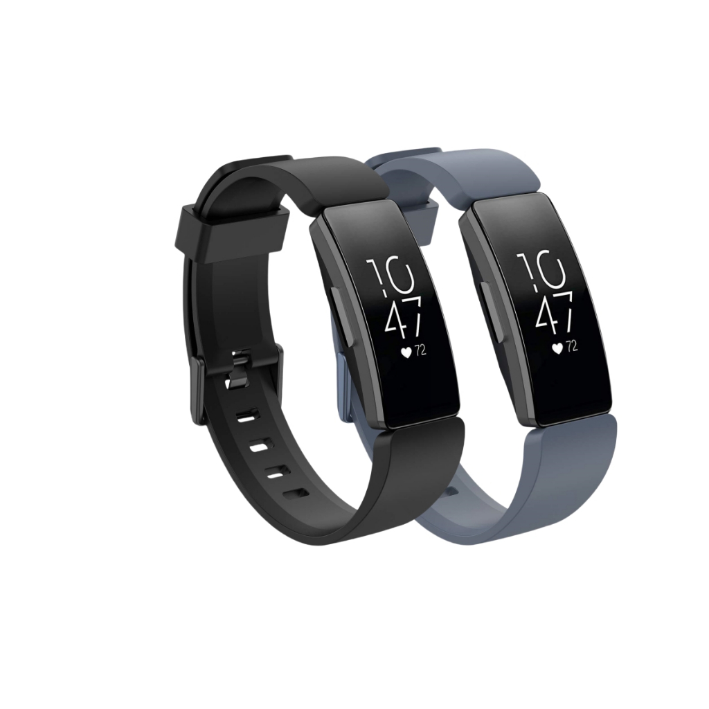 2 Dây đeo cổ tay thay thế cho Fitbit Inspire HR Fitness Tracker