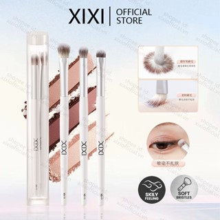  Xixi Bàn Chải Trang Điểm Mắt Tự Nhiên 3 Bộ Phấn Mắt Bàn Chải Lông Mày Đường Viền Bút Kẻ Mắt Nữ Mắt Mỹ Phẩm Pha Trộn Chi Tiết Dụng Cụ Trang Điểm NO.XS-11 